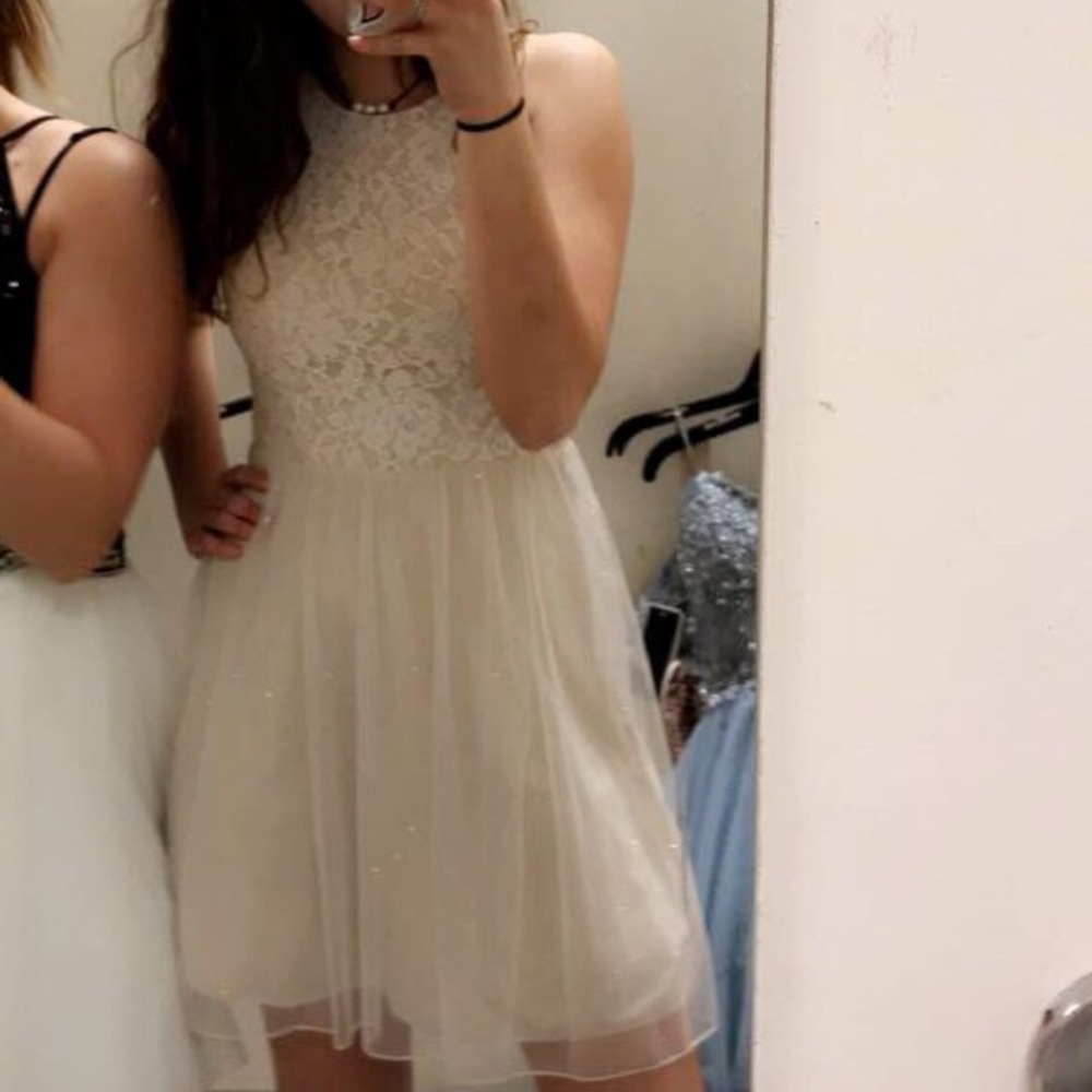 Beautiful Cream Lace Dress